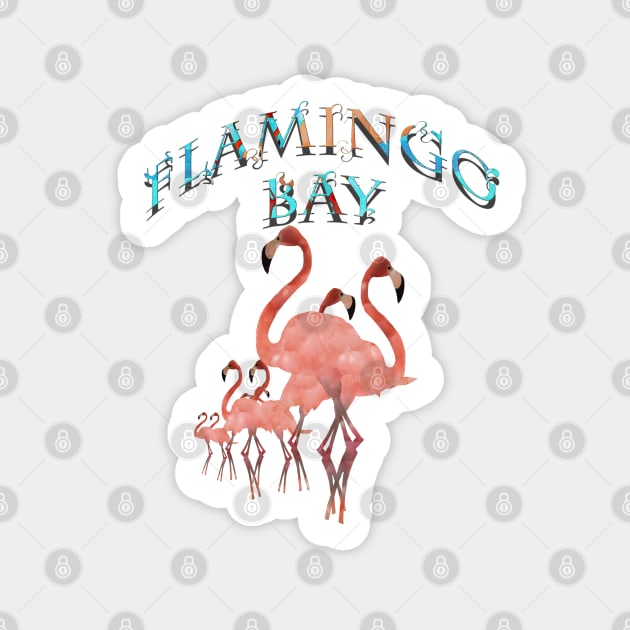 Flamingo Bay Sticker by MikaelJenei